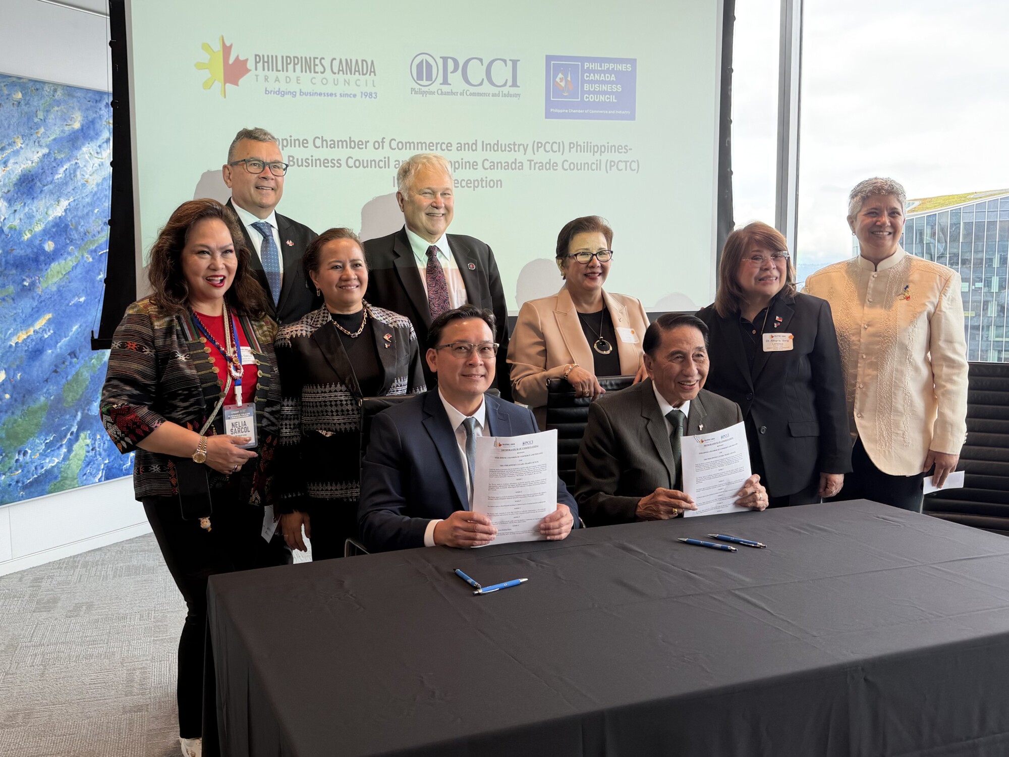 Philippine Chamber of Commerce MOU signing ceremony